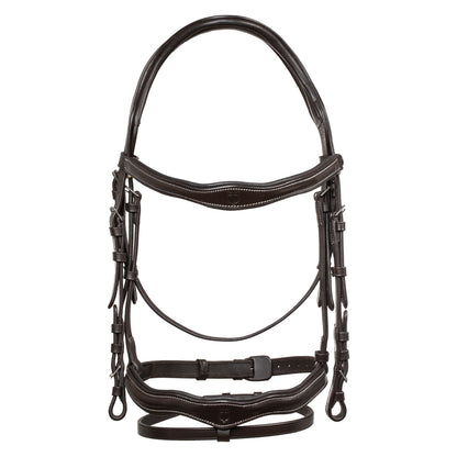 Equestro Anatomical bridle with logo