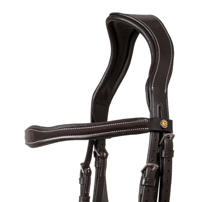 Equestro Anatomical bridle with logo