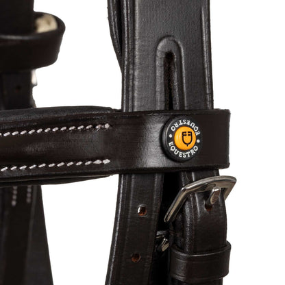 Equestro Anatomical bridle with logo