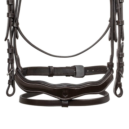 Equestro Anatomical bridle with logo