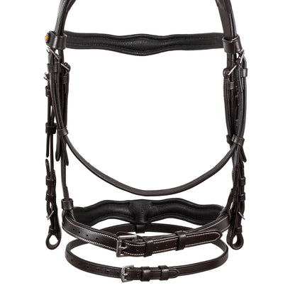 Equestro Anatomical bridle with logo