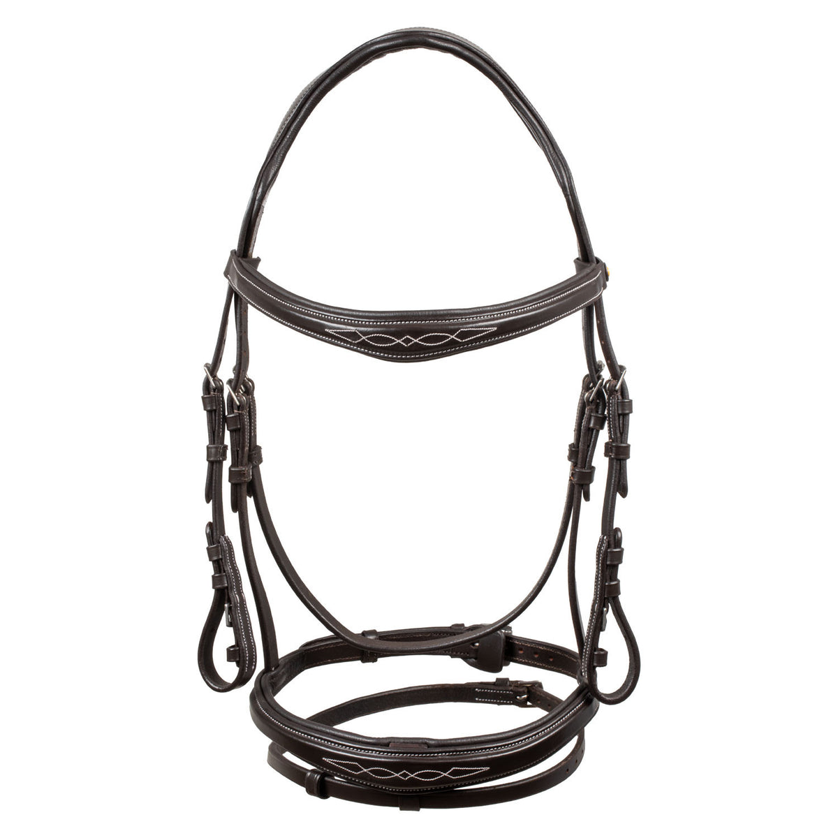 Equestro Bridle in soft stitched leather