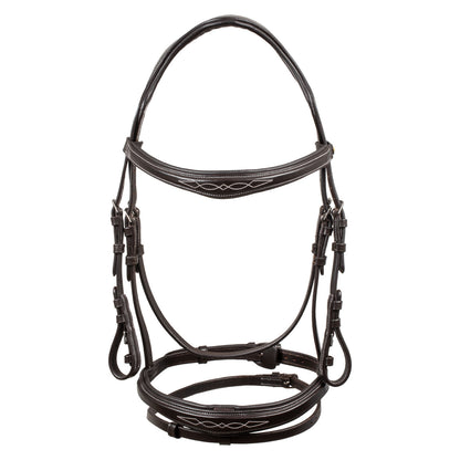 Equestro Bridle in soft stitched leather