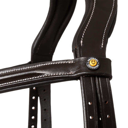 Equestro Raised and padded anatomical bridle