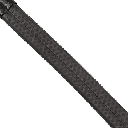 Equestro Leather bridle with black clincher