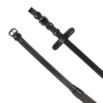 Equestro Leather bridle with black clincher