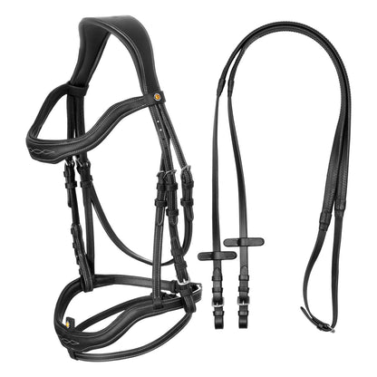 Equestro Soft leather stitched bridle