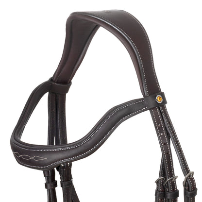 Equestro Soft leather stitched bridle