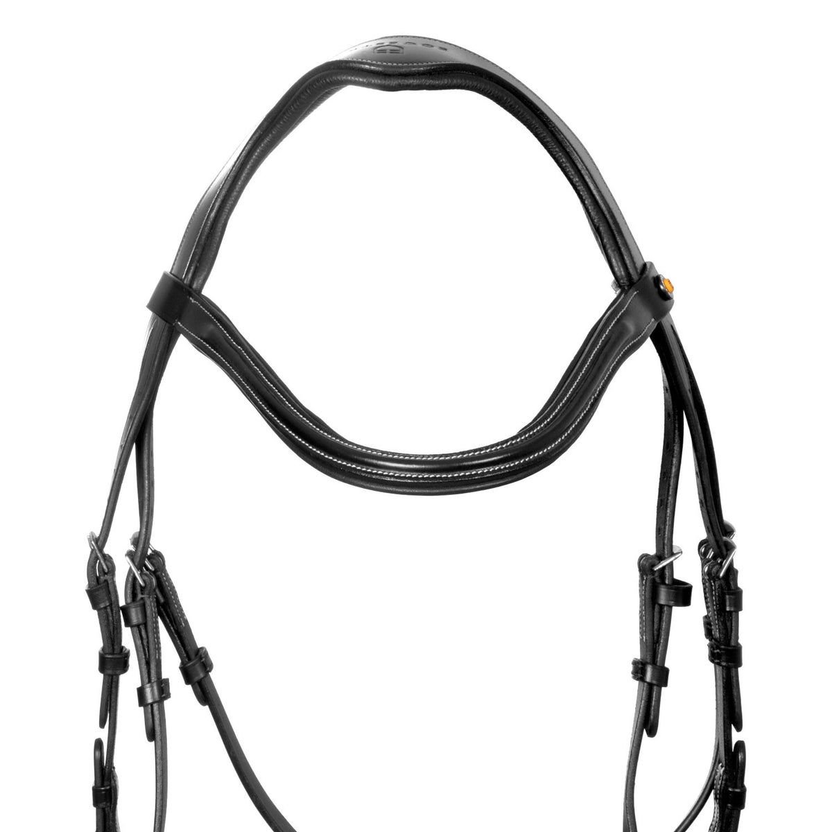 Equestro Anatomical bridle with curved noseband