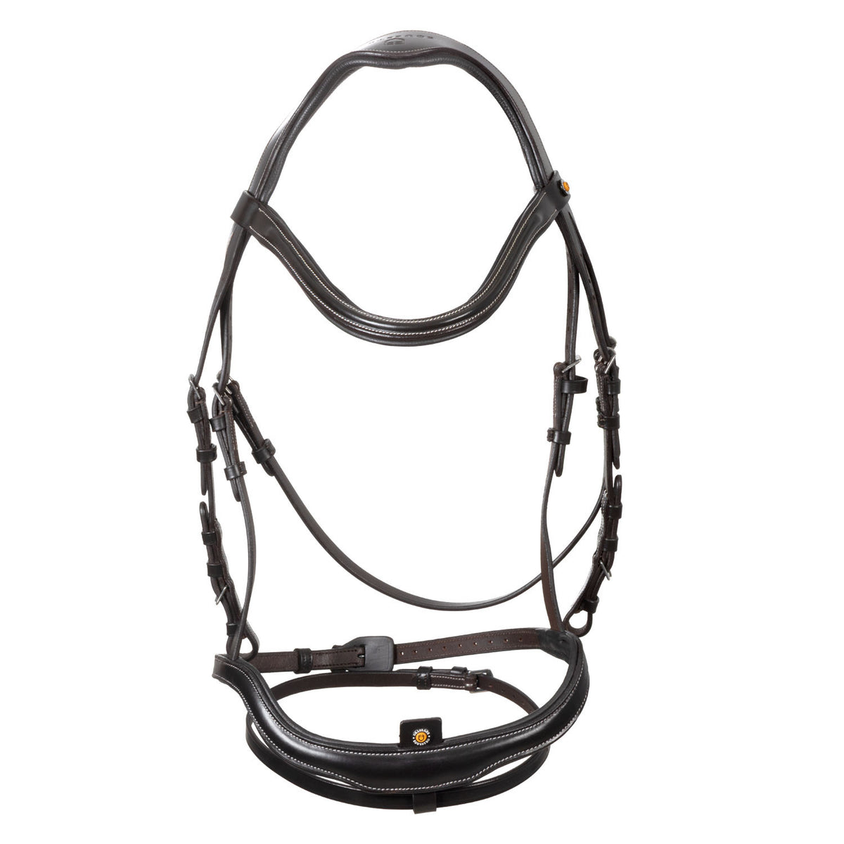 Equestro Anatomical bridle with curved noseband