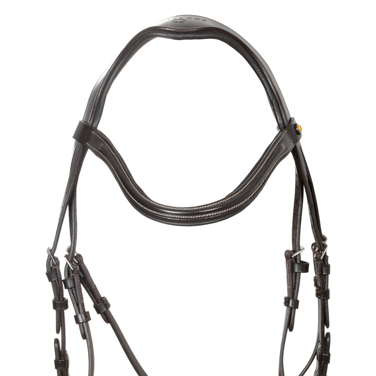 Equestro Anatomical bridle with curved noseband