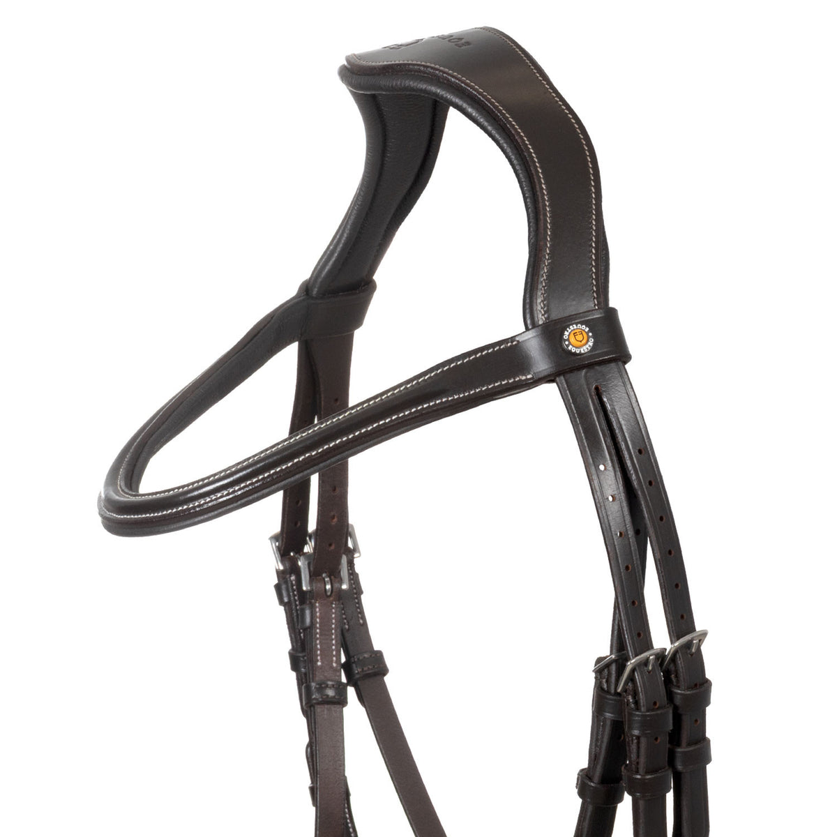 Equestro Anatomical bridle with curved noseband
