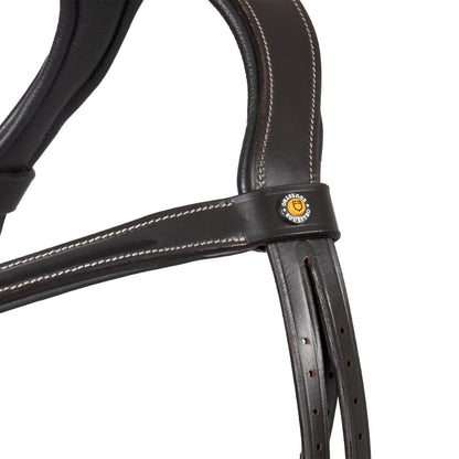 Equestro Anatomical bridle with curved noseband