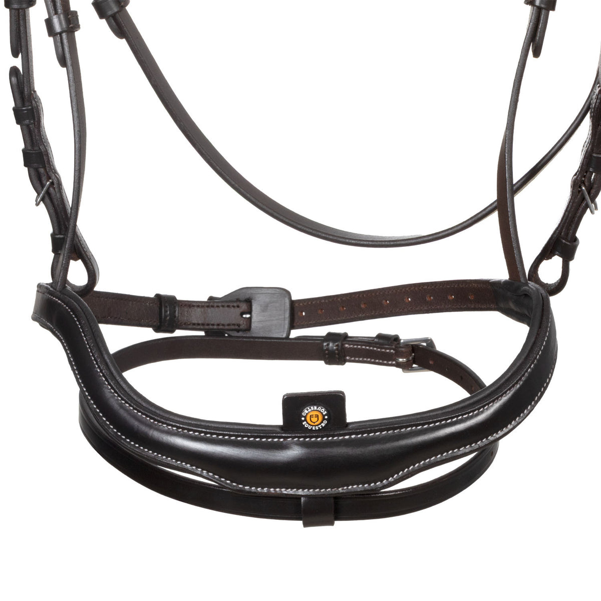Equestro Anatomical bridle with curved noseband