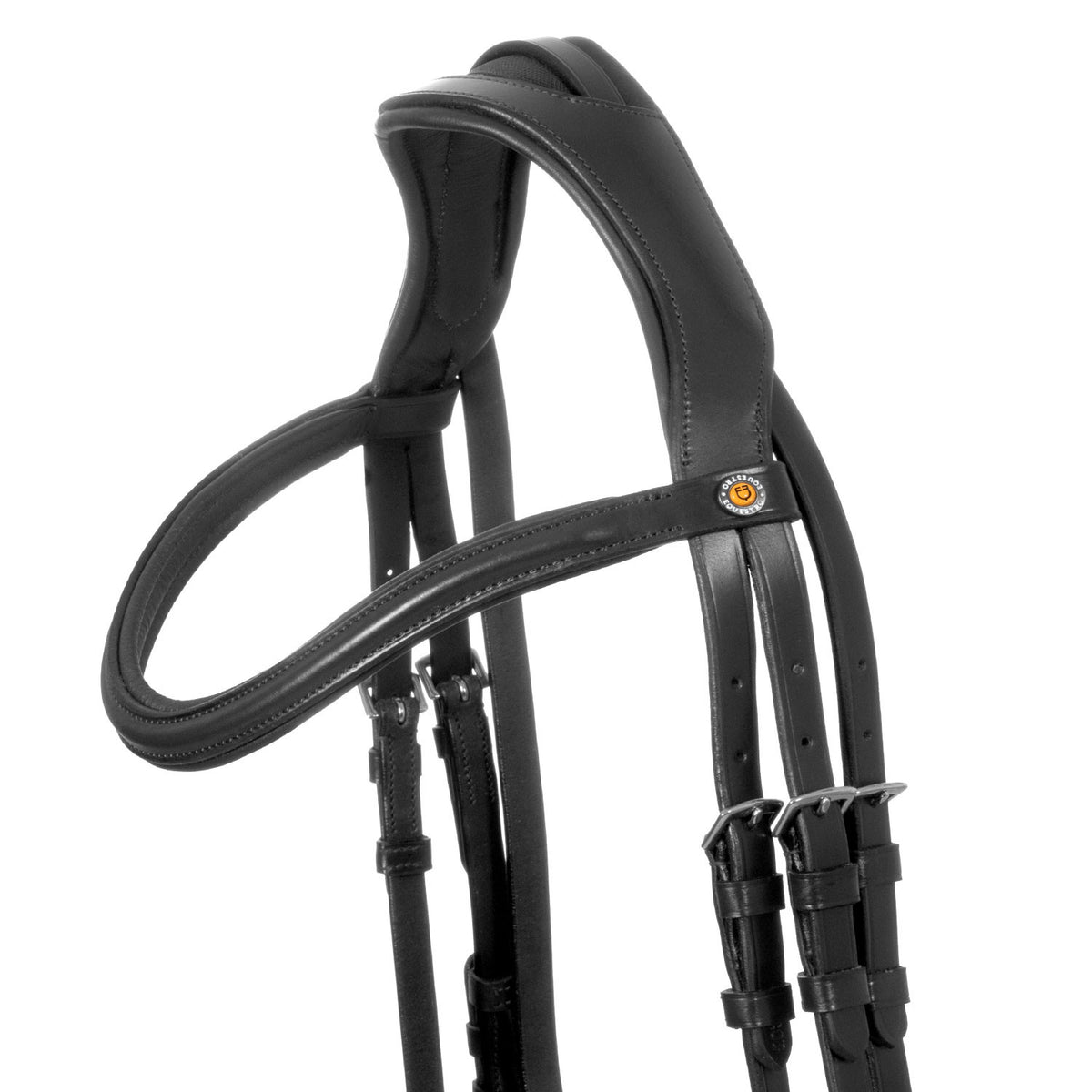 Equestro English bridle with anatomical noseband