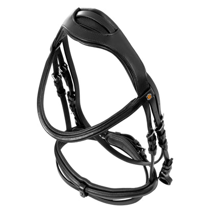 Equestro English bridle with anatomical noseband