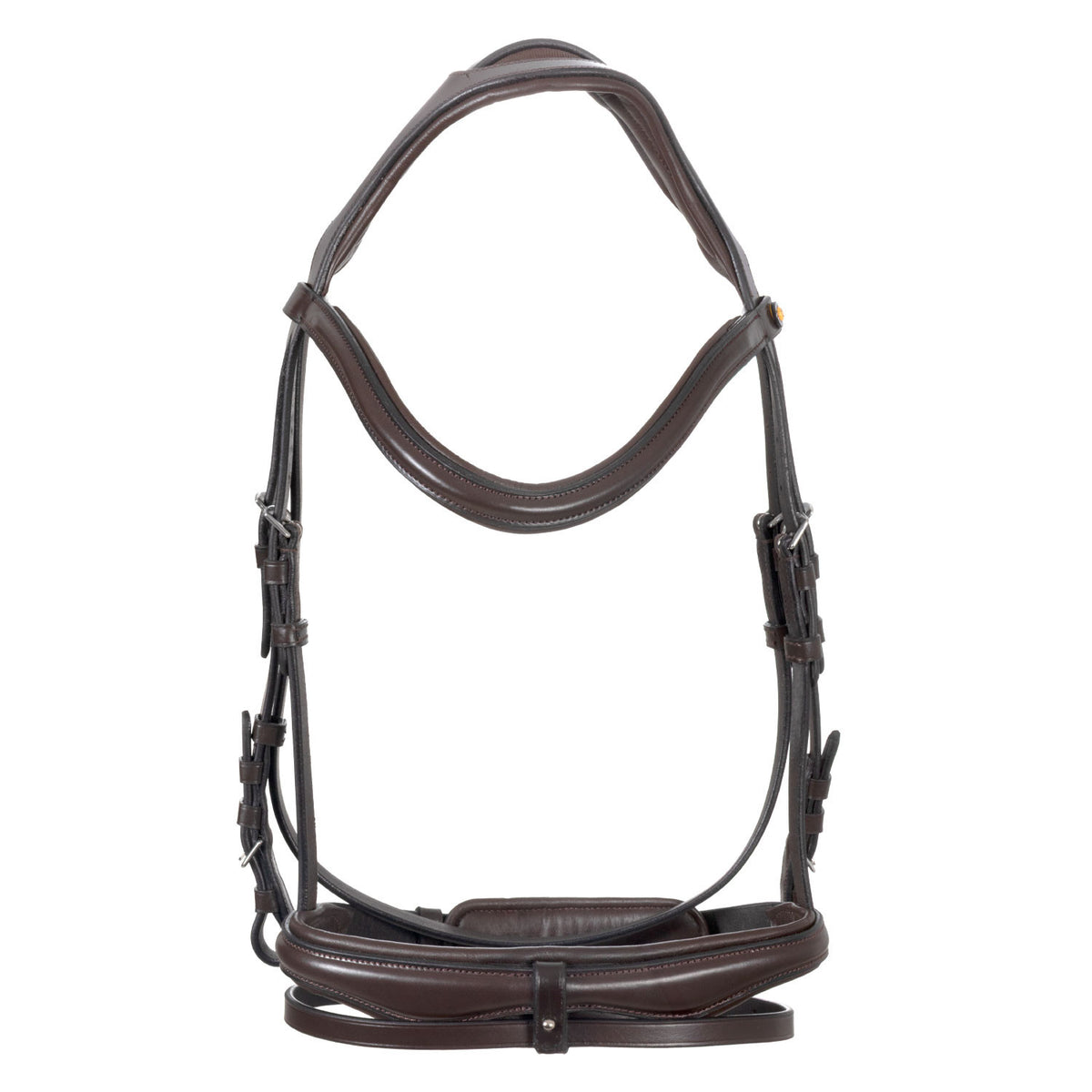 Equestro English bridle with anatomical noseband