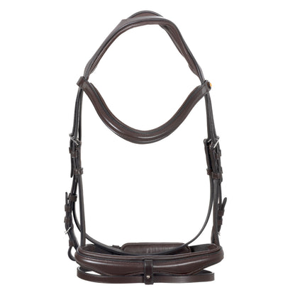 Equestro English bridle with anatomical noseband