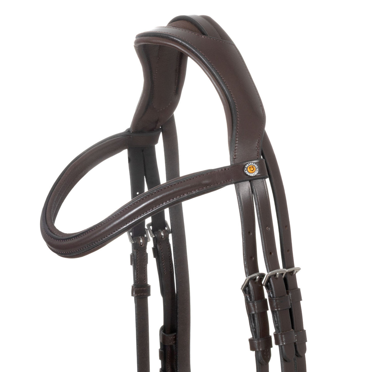 Equestro English bridle with anatomical noseband
