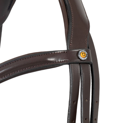 Equestro English bridle with anatomical noseband