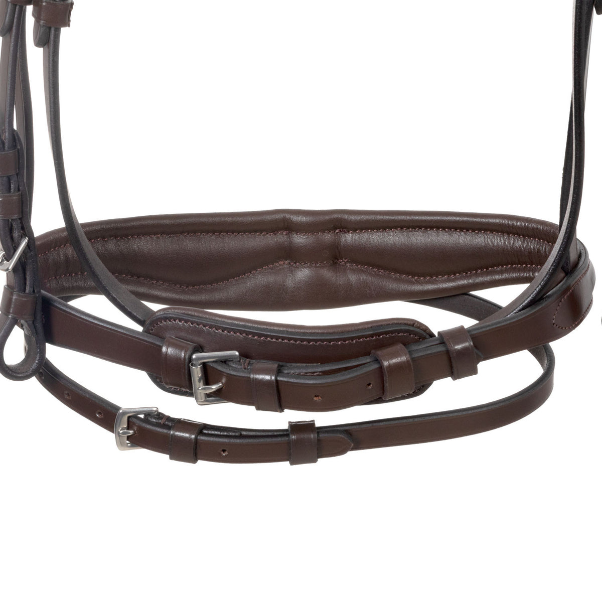 Equestro English bridle with anatomical noseband