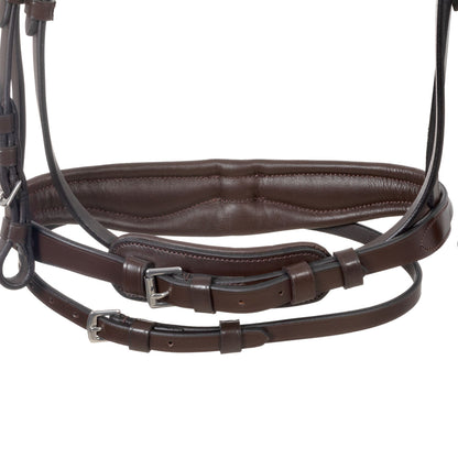 Equestro English bridle with anatomical noseband