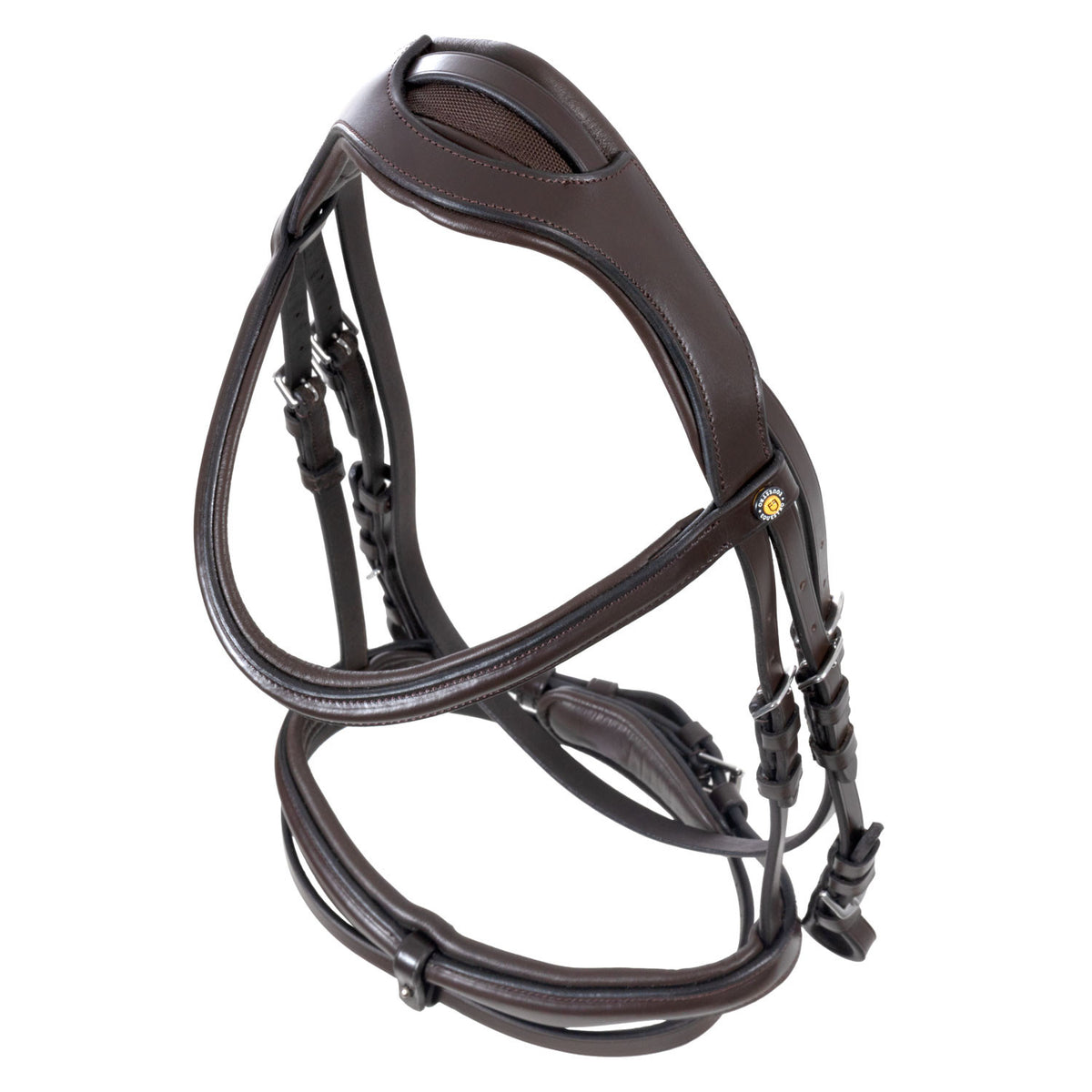 Equestro English bridle with anatomical noseband