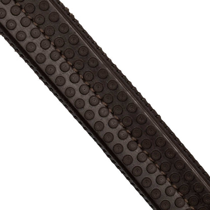 Equestro Black leather anatomical bridle with rhinestones
