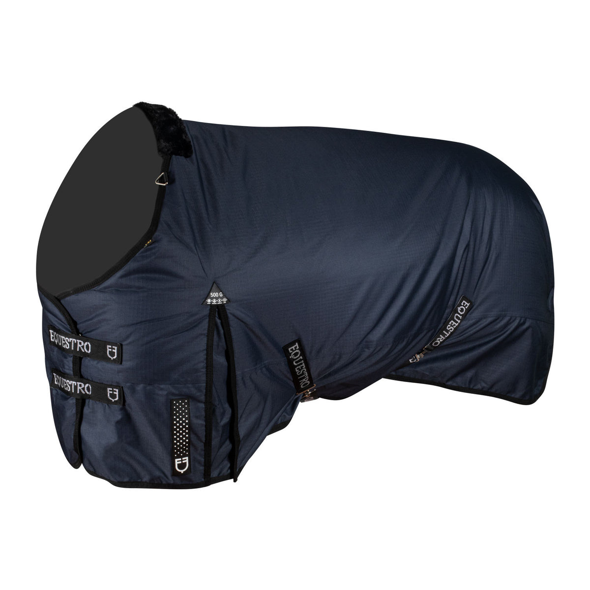 Equestro Alberta turnout rug in rip-stop fabric