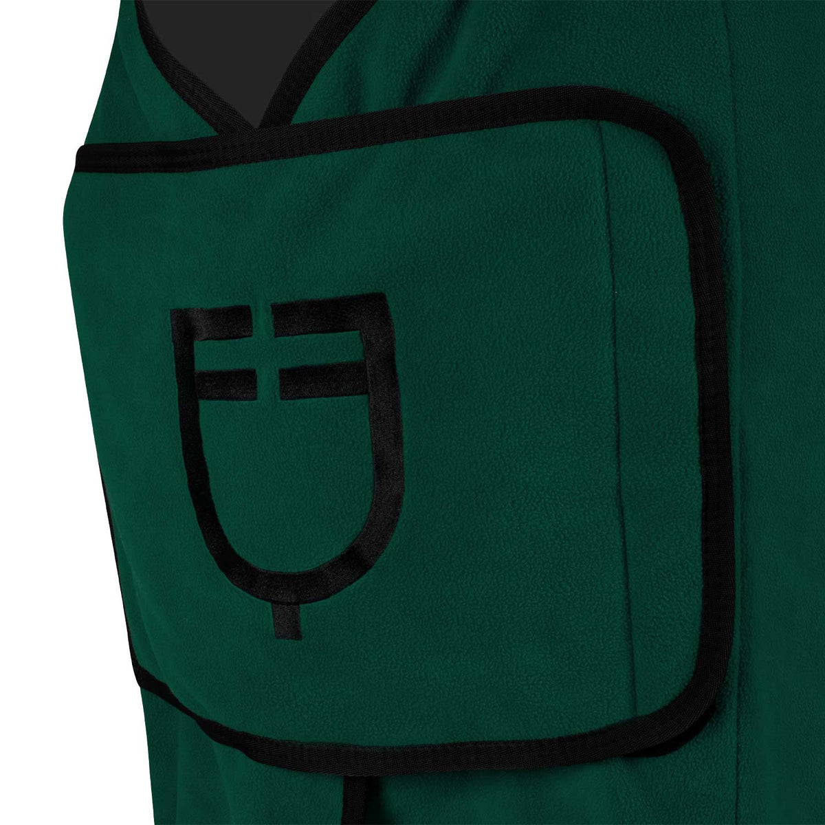 Equestro Fleece rug with flap front closure