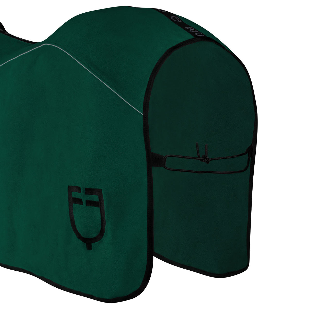 Equestro Fleece rug with flap front closure