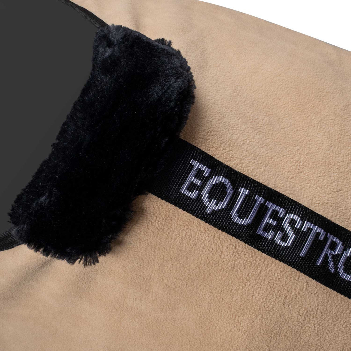 Equestro Fleece rug with flap front closure