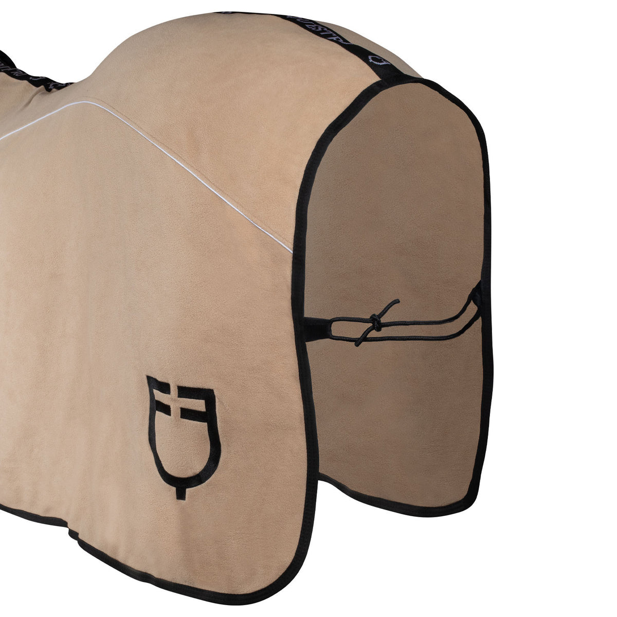 Equestro Fleece rug with flap front closure