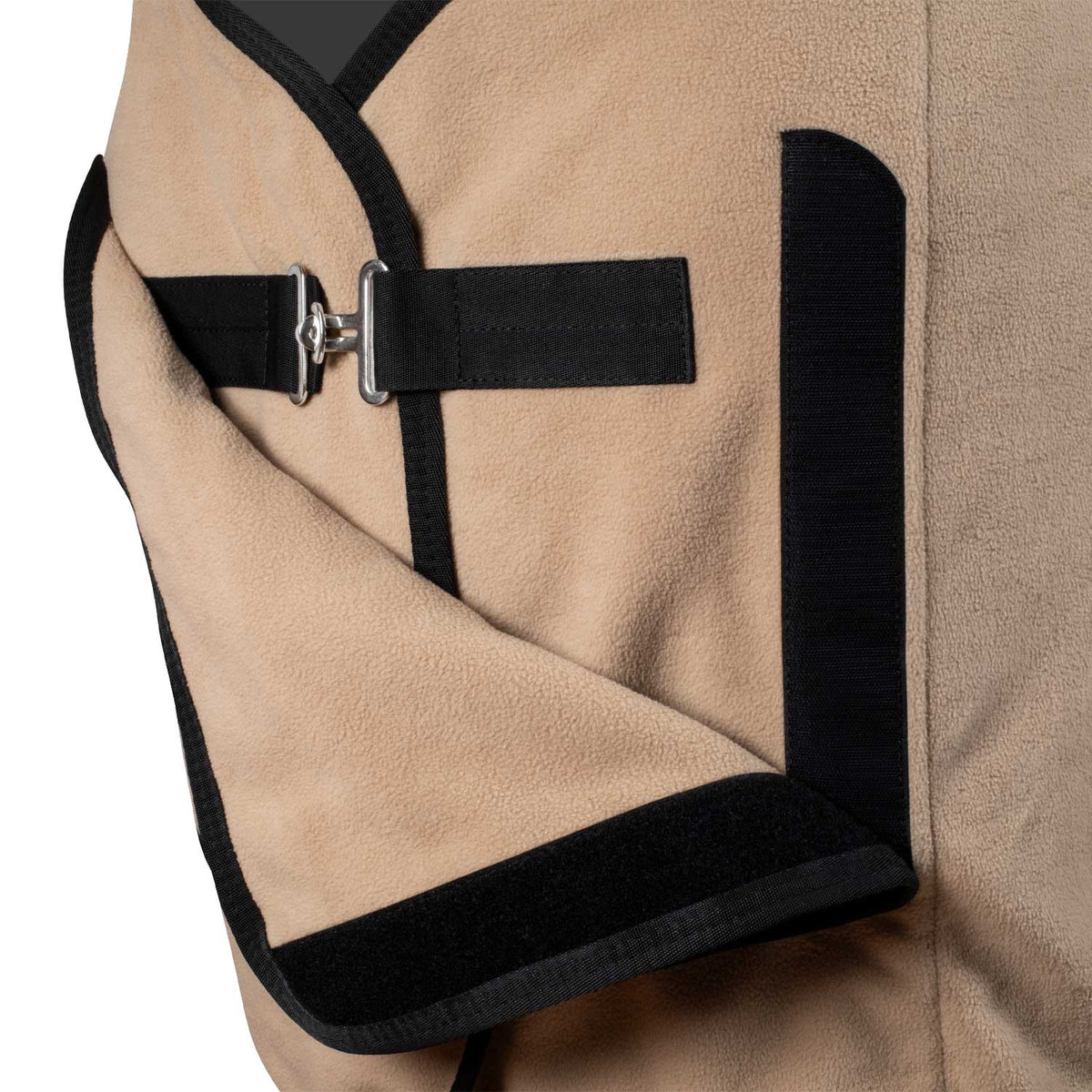 Equestro Fleece rug with flap front closure