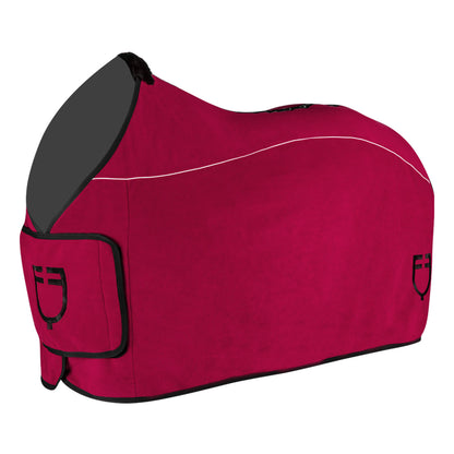 Equestro Fleece rug with flap front closure