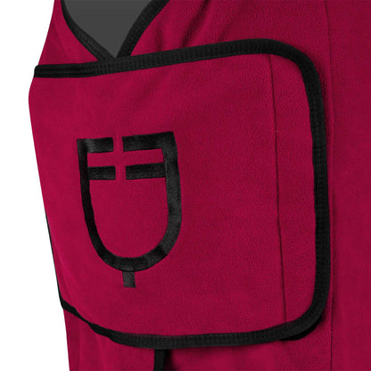 Equestro Fleece rug with flap front closure
