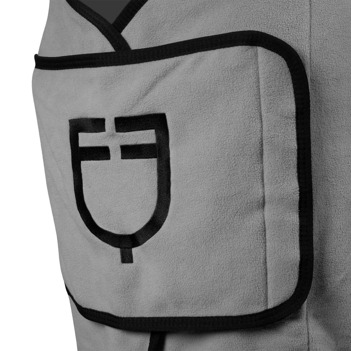 Equestro Fleece rug with flap front closure