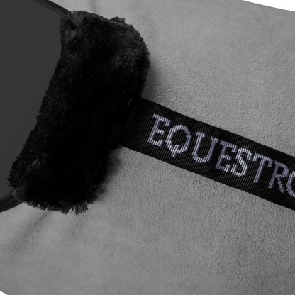 Equestro Fleece rug with flap front closure