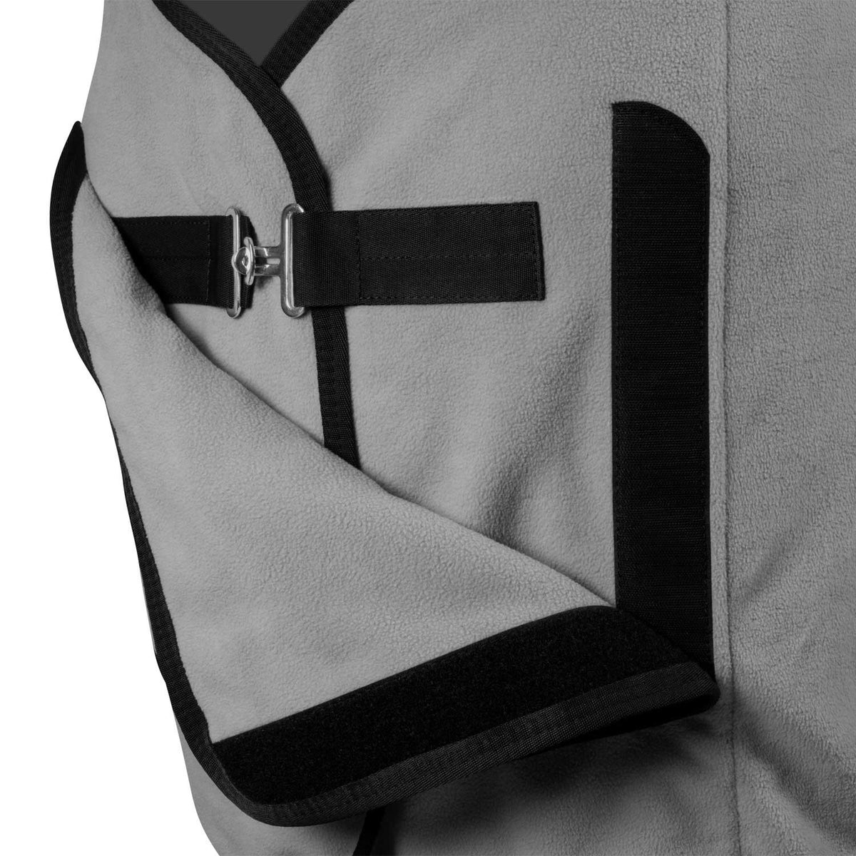 Equestro Fleece rug with flap front closure