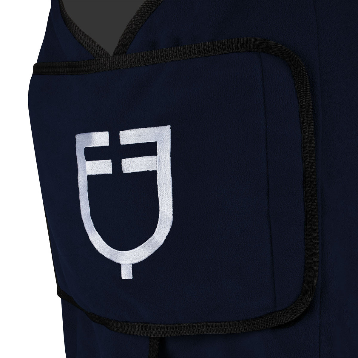 Equestro Fleece rug with flap front closure