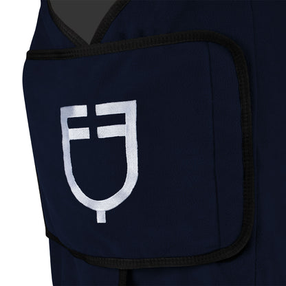 Equestro Fleece rug with flap front closure