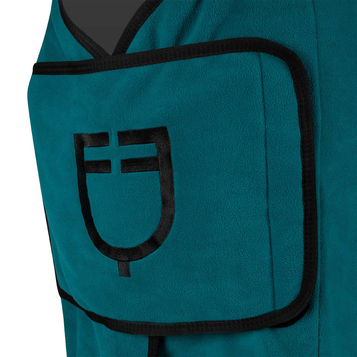Equestro Fleece rug with flap front closure