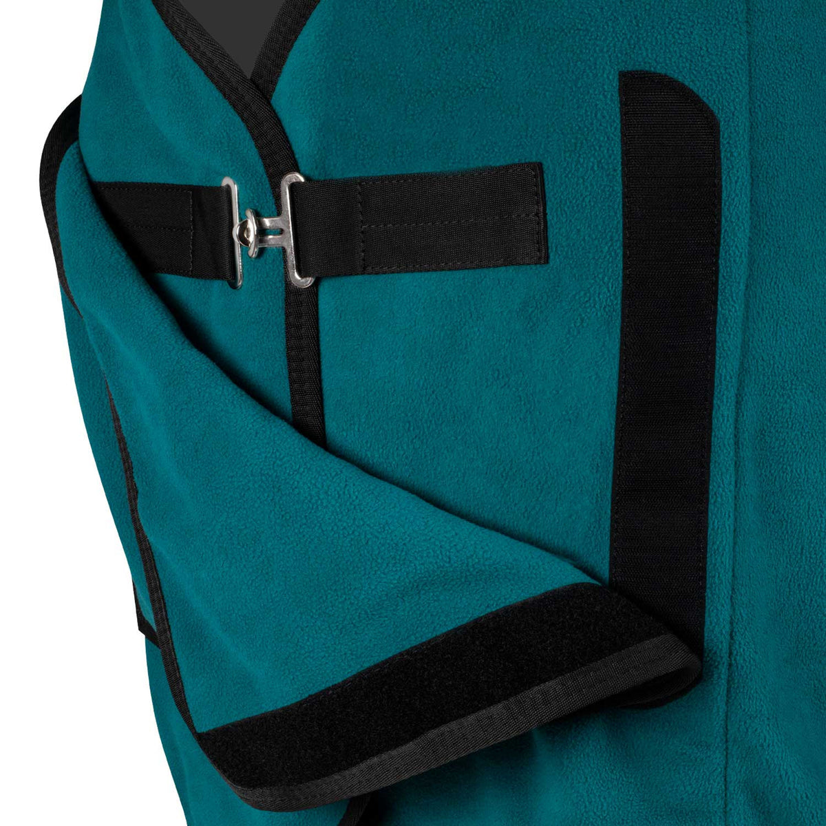 Equestro Fleece rug with flap front closure