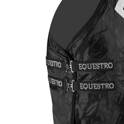 Equestro Waffle fabric box rug