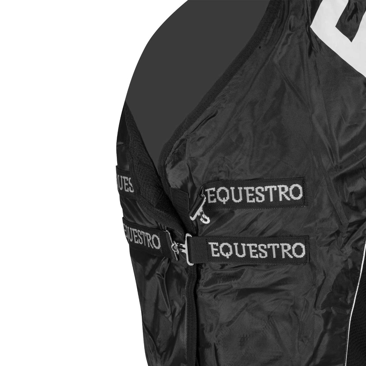 Equestro Waffle fabric box rug