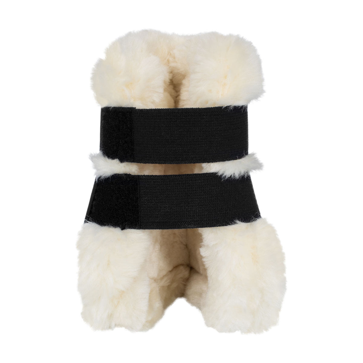 Equestro Fetlock boots in TPU and synthetic sheepskin
