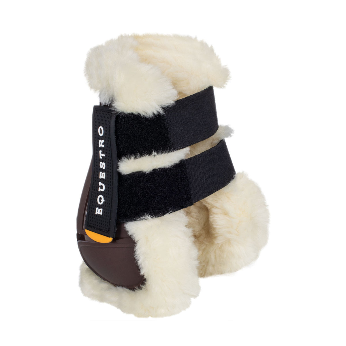 Equestro Fetlock boots in TPU and synthetic sheepskin