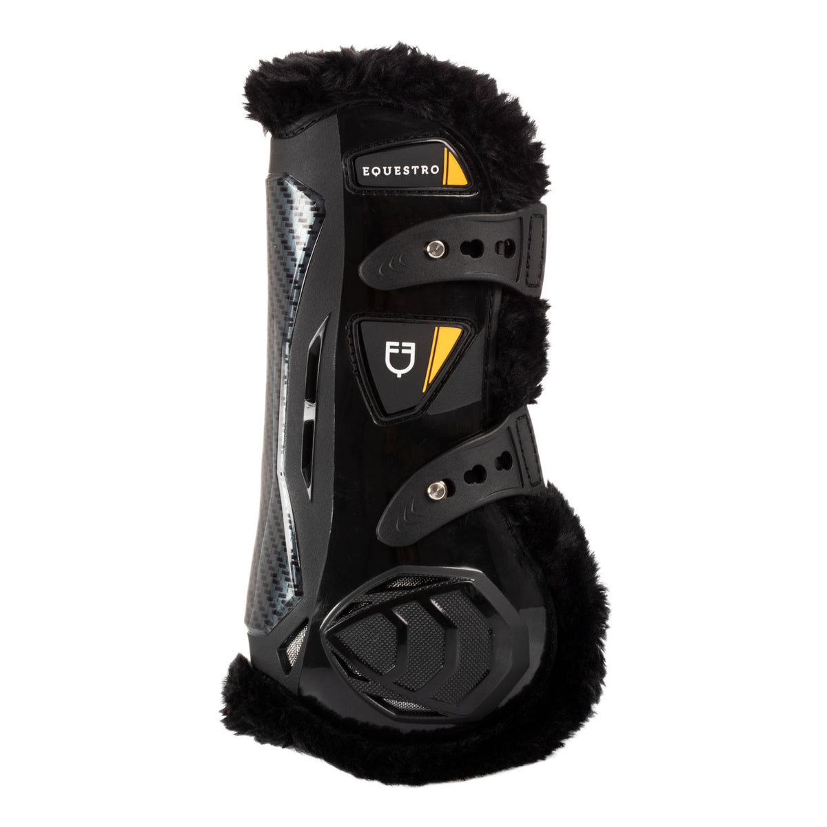 Equestro Spider Man anatomical tendon boots with synthetic sheepskin