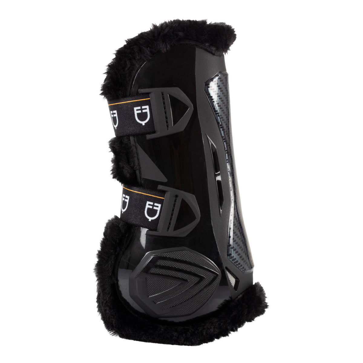 Equestro Spider Man anatomical tendon boots with synthetic sheepskin