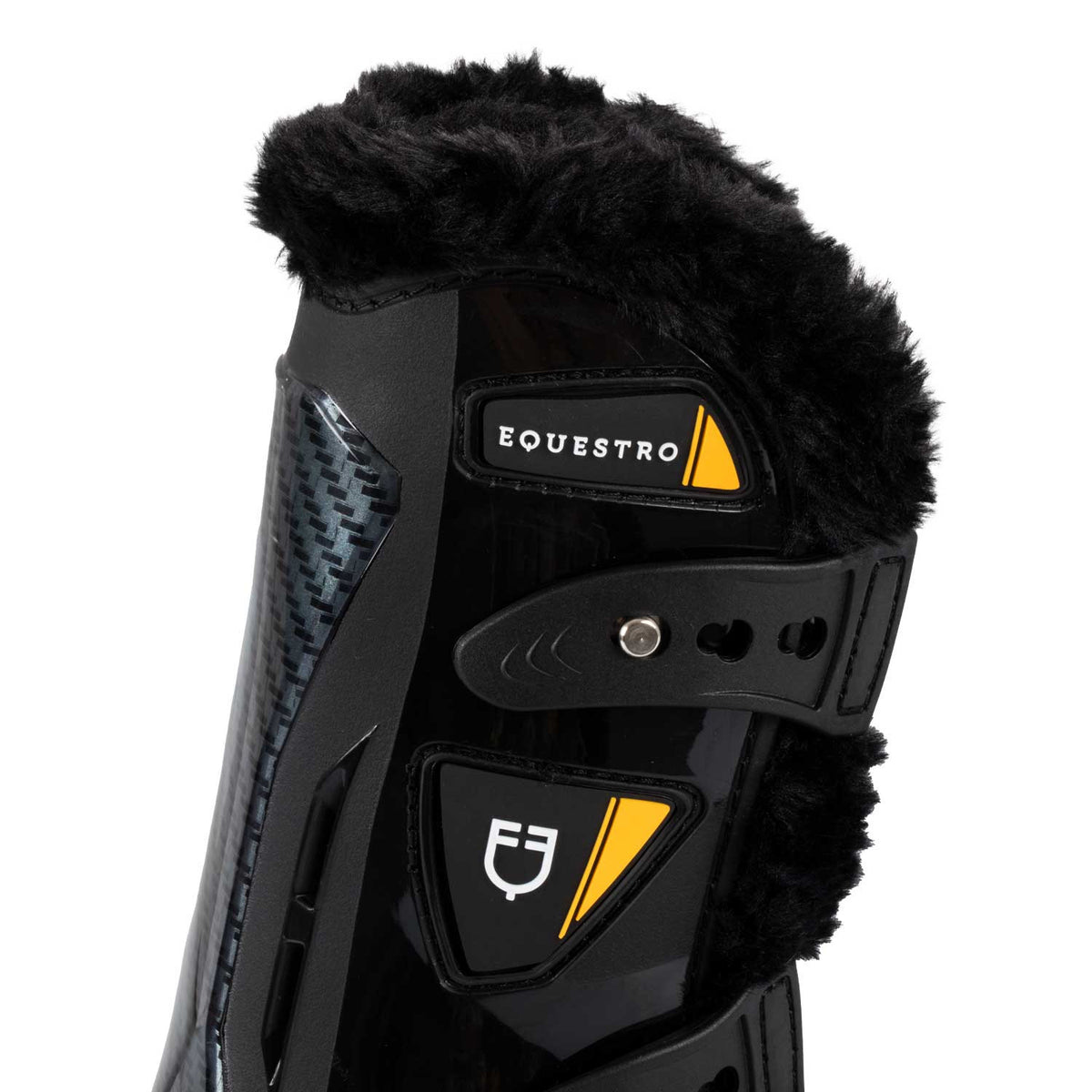 Equestro Spider Man anatomical tendon boots with synthetic sheepskin